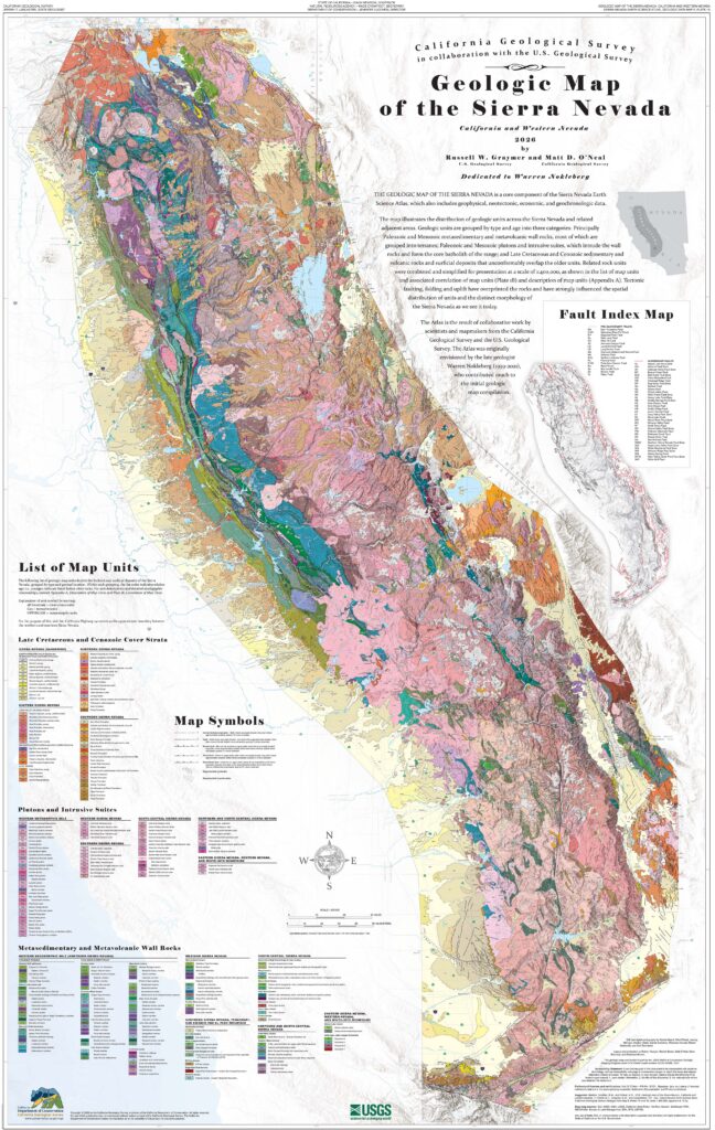 Map from the California Geological Survey
